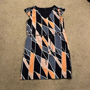 Banana Republic Geometric shape design dress